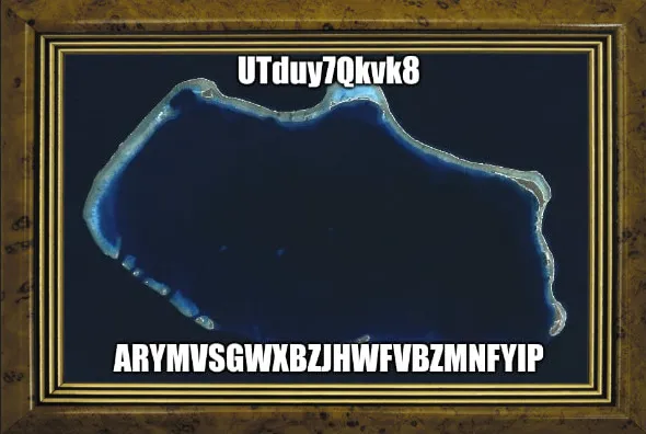 Painting clue used for the Bikini Atoll step